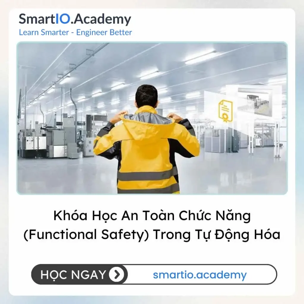 Khóa Học An Toàn Chức Năng (Functional Safety) Trong Tự Động Hóa - khóa học SmartIO Academy