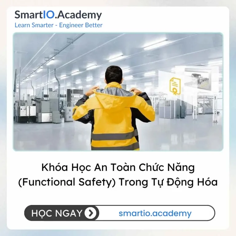 Khóa Học An Toàn Chức Năng (Functional Safety) Trong Tự Động Hóa - khóa học SmartIO Academy