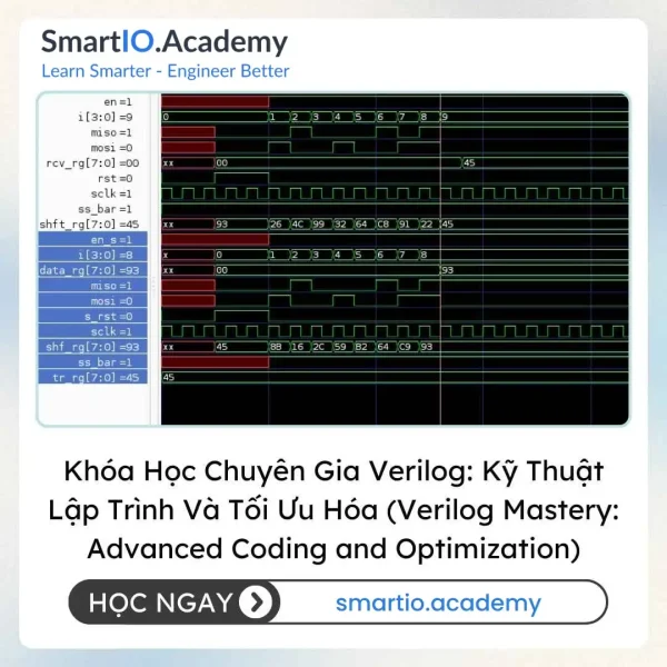 Khóa Học Chuyên Gia Verilog: Kỹ Thuật Lập Trình Và Tối Ưu Hóa (Verilog Mastery: Advanced Coding and Optimization)