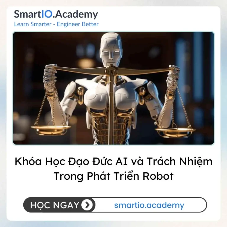 Khóa Học Đạo Đức AI và Trách Nhiệm Trong Phát Triển Robot - khóa học SmartIO Academy