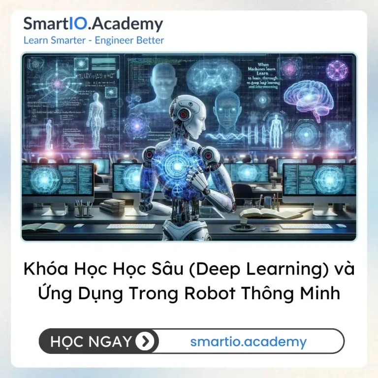 Khóa Học Học Sâu (Deep Learning) và Ứng Dụng Trong Robot Thông Minh - khóa học SmartIO Academy