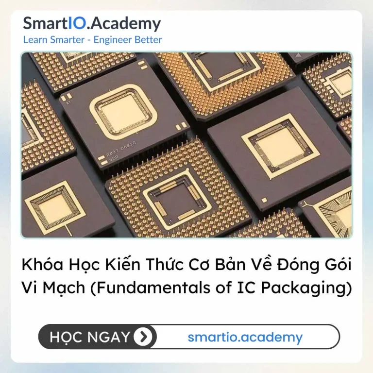 Khóa Học Kiến Thức Cơ Bản Về Đóng Gói Vi Mạch (Fundamentals of IC Packaging) - khóa học SmartIO Academy
