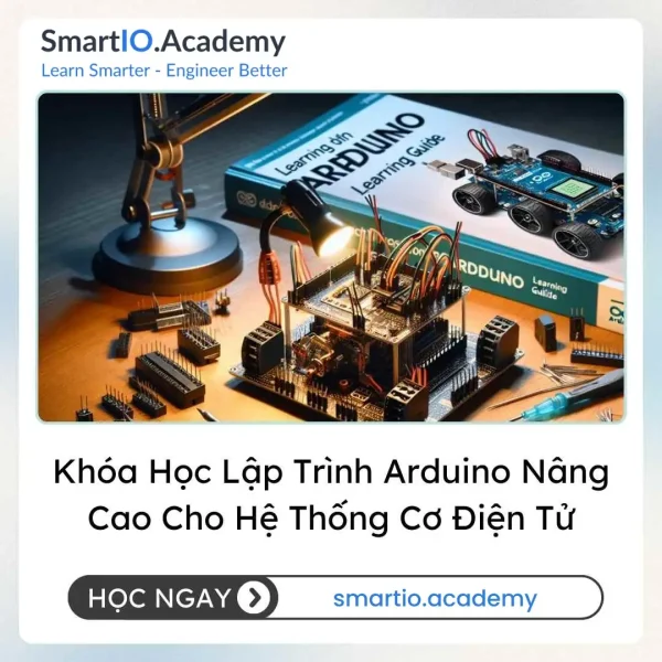Khóa Học Lập Trình Arduino Nâng Cao Cho Hệ Thống Cơ Điện Tử (Advanced Arduino Programming for Mechatronics Systems)