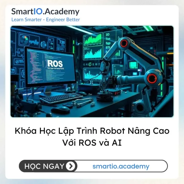 Khóa Học Lập Trình Robot Nâng Cao Với ROS và AI