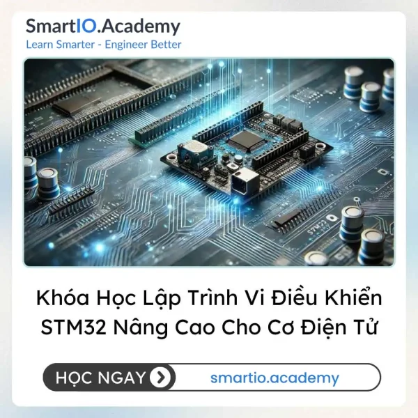 Khóa Học Lập Trình Vi Điều Khiển STM32 Nâng Cao Cho Cơ Điện Tử (STM32 Microcontroller Programming for Mechatronics – Intermediate)