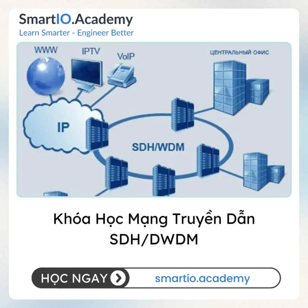 Khóa Học Mạng Truyền Dẫn SDH/DWDM - khóa học SmartIO Academy