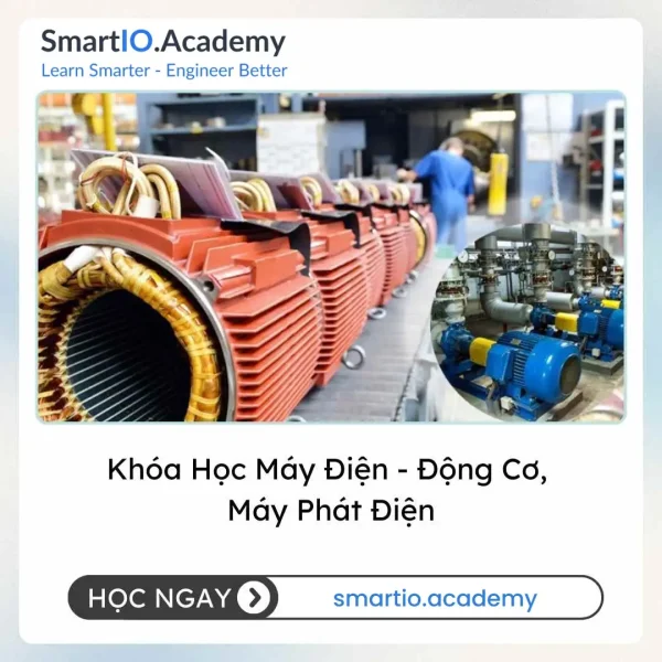Khóa Học Máy Điện – Động Cơ, Máy Phát Điện