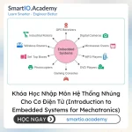 Khóa Học Nhập Môn Hệ Thống Nhúng Cho Cơ Điện Tử (Introduction to Embedded Systems for Mechatronics) - khóa học SmartIO Academy