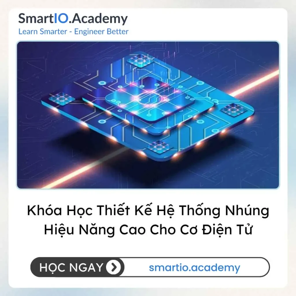 Khóa Học Thiết Kế Hệ Thống Nhúng Hiệu Năng Cao Cho Cơ Điện Tử (High-Performance Embedded System Design for Mechatronics) - khóa học SmartIO Academy