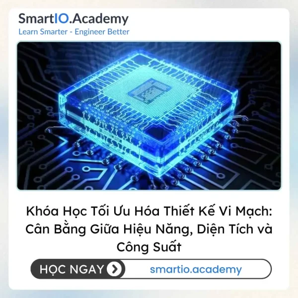 Khóa Học Tối Ưu Hóa Thiết Kế Vi Mạch: Cân Bằng Giữa Hiệu Năng, Diện Tích và Công Suất (IC Design Optimization)