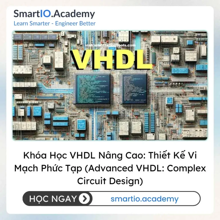 Khóa Học VHDL Nâng Cao: Thiết Kế Vi Mạch Phức Tạp (Advanced VHDL: Complex Circuit Design) - khóa học SmartIO Academy