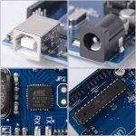 Kit Arduino Uno R3 ATmega 328P Chíp Cắm Kèm Cáp - hình 7